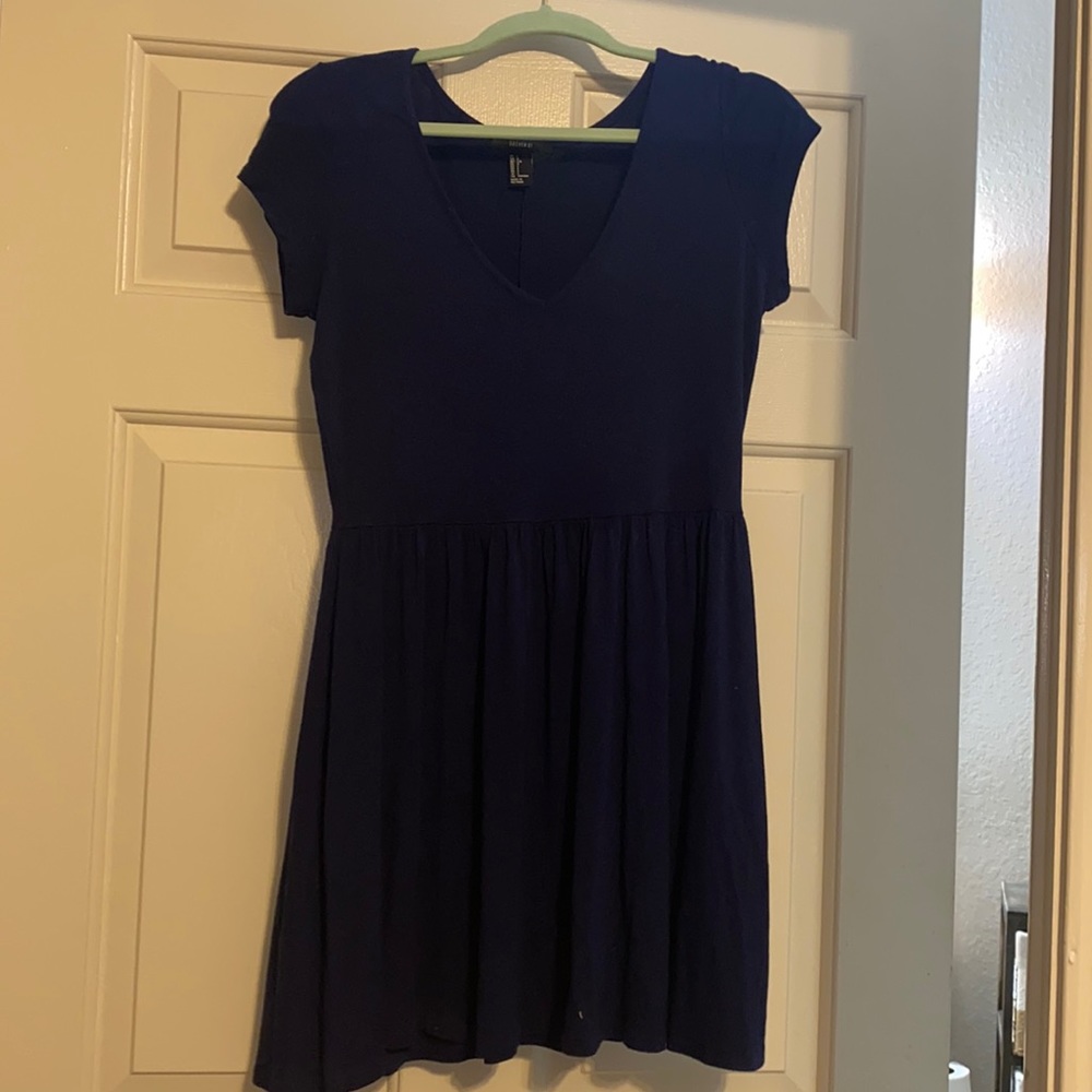 Forever 21 casual navy dress